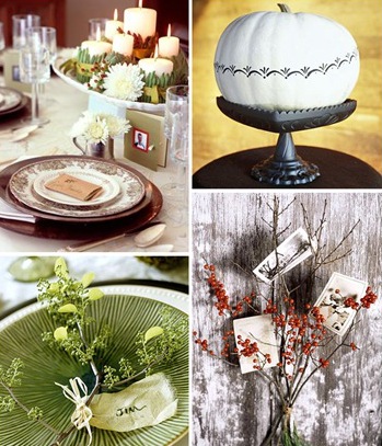 simple thanksgiving tabletops by Better Homes and Gardens
