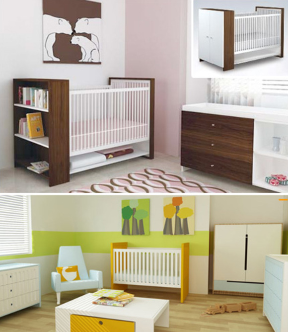 aj crib and alex crib :: both baby furniture collections by ducduc