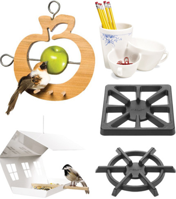mother\'s day gift ideas :: modern bird feeders :: trivets :: desk organizer