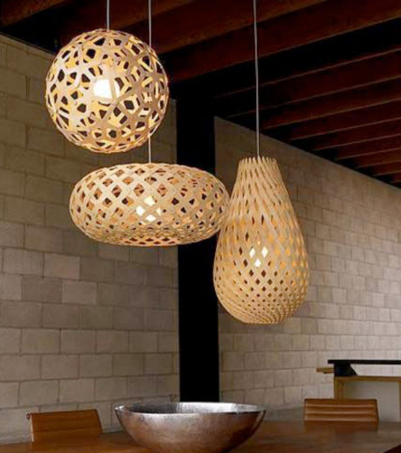 Hanging Lamps by David Trubridge Design