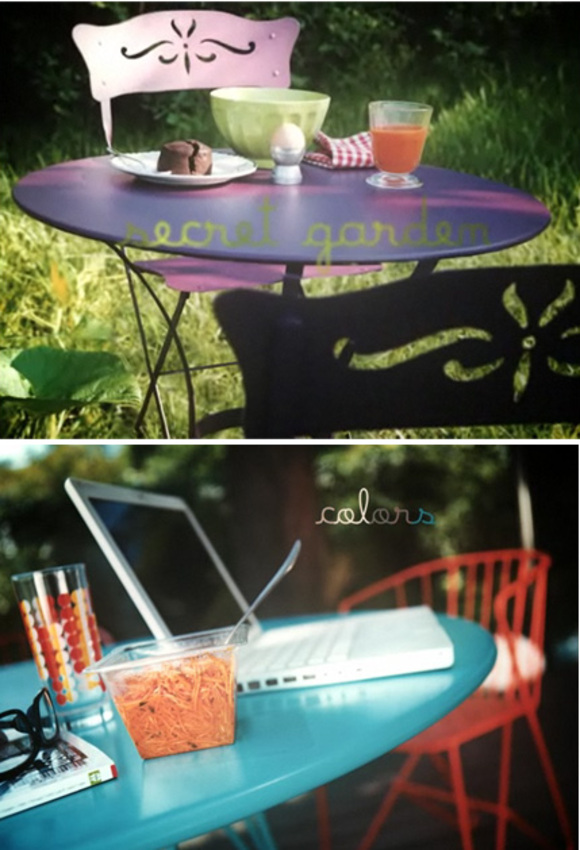 fermob colorful garden furniture