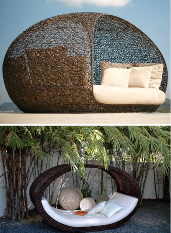 Sampan and Iraya daybeds from locsin collection for neoteric home