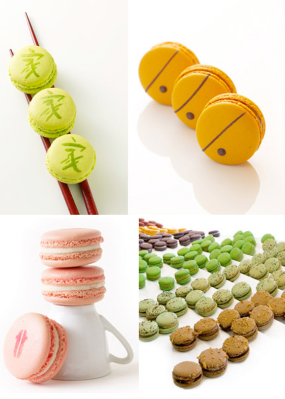paulette macarons :: modern recipe and look