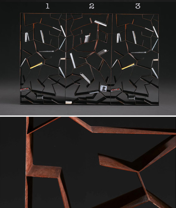 autumn bookcase designed by david sanchez for domodinamica