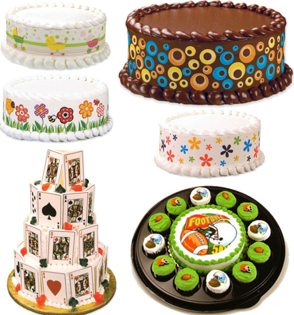 edible printed cake decoration by lucks food decorating company