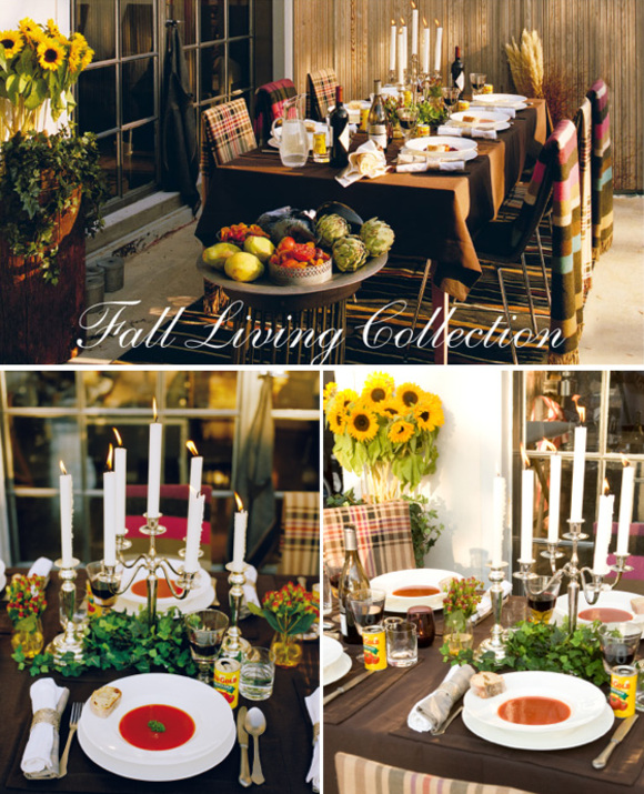 lexington fall dinnerware and tablescapes