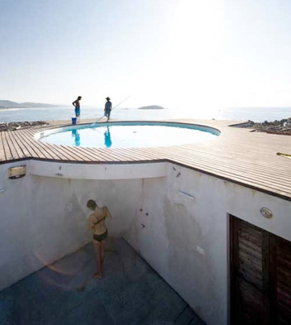 universe beach house rooftoop swimming top designed by architect tatiana bilbao