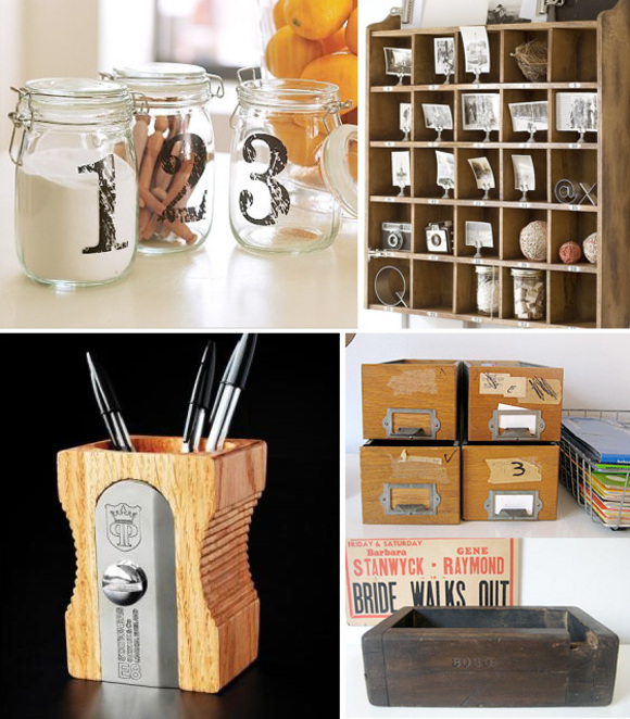 organizers and small storage solutions for your kitchen and home office