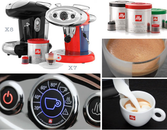 francis francis x7 and x8 espresso machines by illy