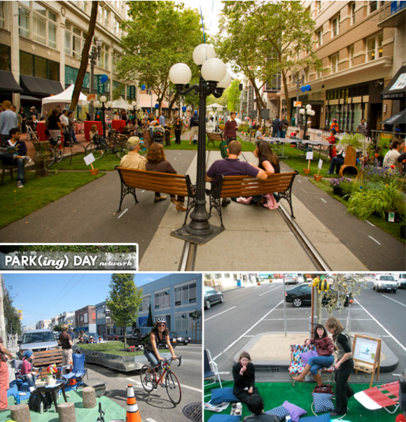 PARK(ing) day :: installations done in previous editions