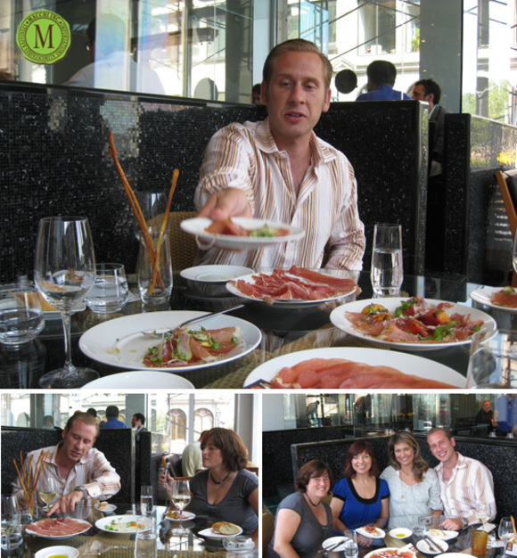 citterio prosciutto tasting at dna restaurant organized by macchi