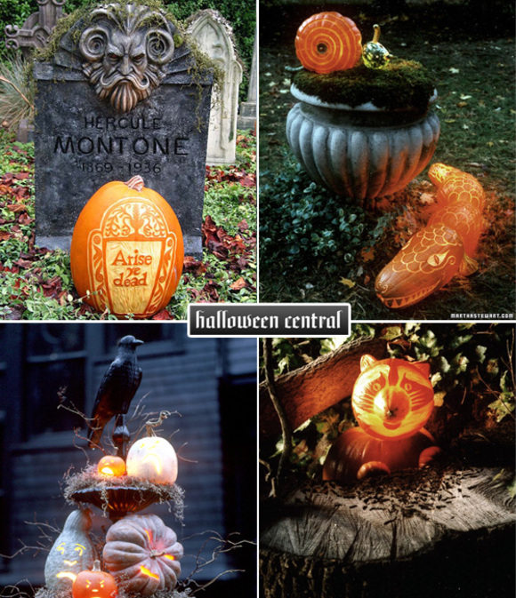 pumpkin carving ideas on martha stewart