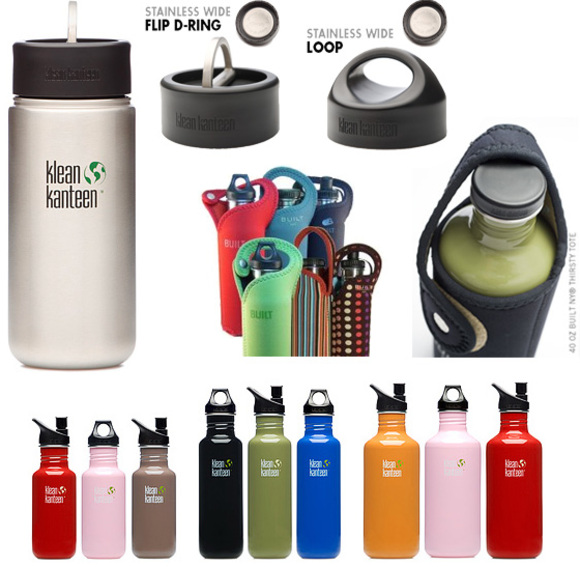 stainless steel water bottles and accessories by klean kanteen