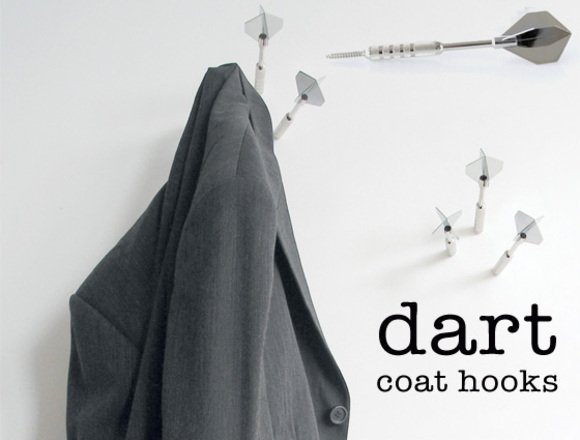 dart coat hooks by suck uk