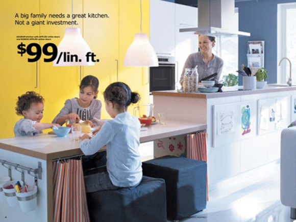 ikea kitchen built for a family