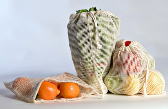 reusable bags for produce by steward bags :: eco-friendly shopping