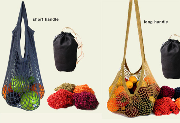 cotton string bags by ecobags