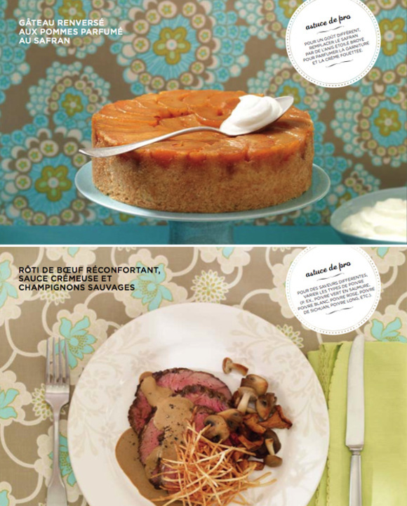 food photography enhanced by food styling :: le lait 2010 calendar