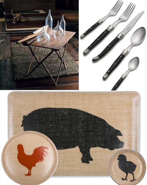 modern rustic theme for thanksgiving