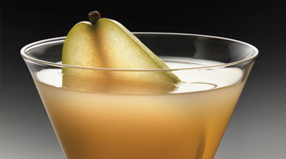 pear martini :: pearfect times drink from yew restaurant and bar