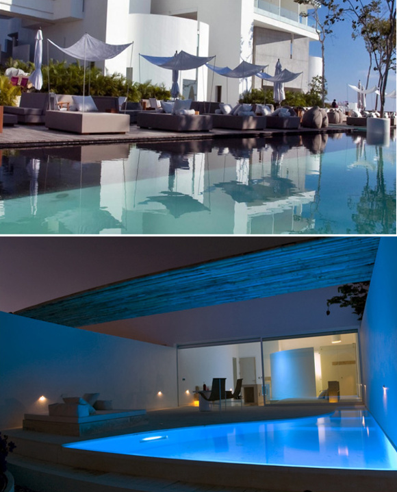 Hotel Encanto :: views of big pool and villa