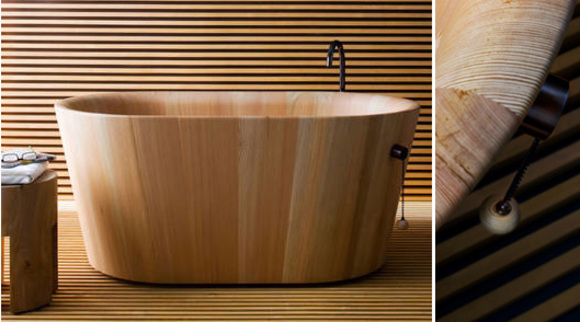 Ofuro japanese inspired soaking bath by rapsel