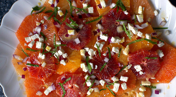 mixed citrus salad with feta and mint by smitten kitchen