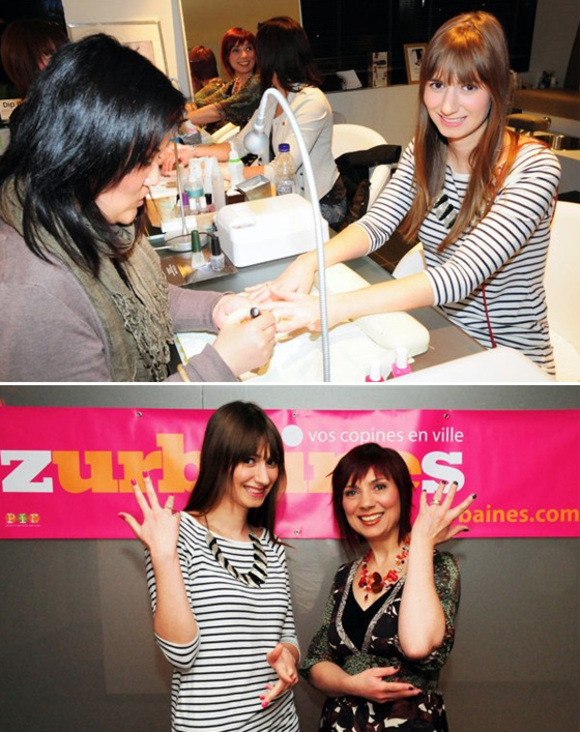 manicure and makeup :: zurbaines event at vic park