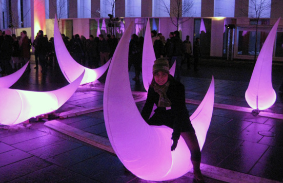 having fun with the exhibits at nuit blanche 2010