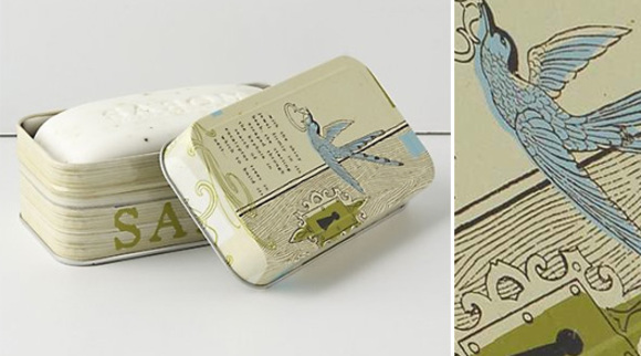 Nature's Tale Soap Tins at anthropologie