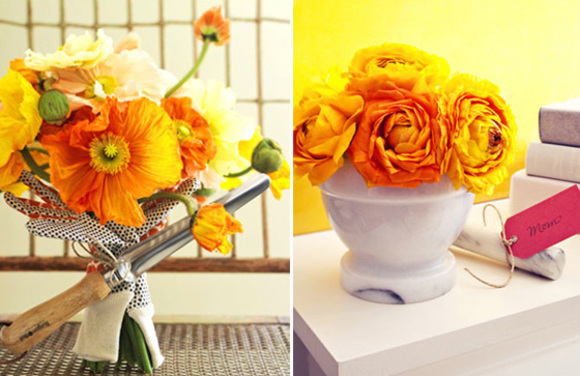simple mother\'s day centerpieces seen on better homes and gardens