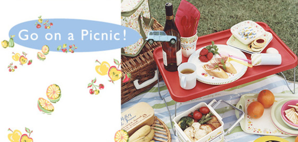 go on a picnic collection :: picnicware by afternoon tea