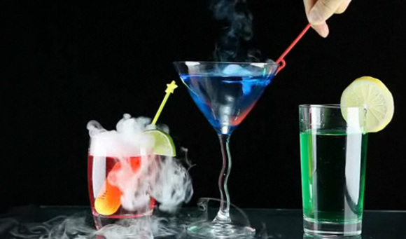 mistystix for a fog effect in your drinks