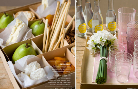 easy entertaining food and drink presentation :: photos by frances janisch