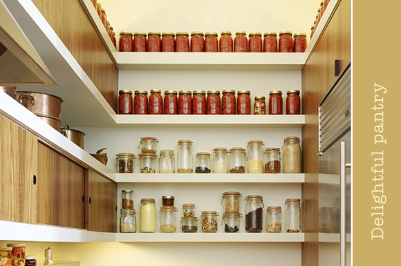 shelfs for weck jars and mason jars by Schwartz and Architecture