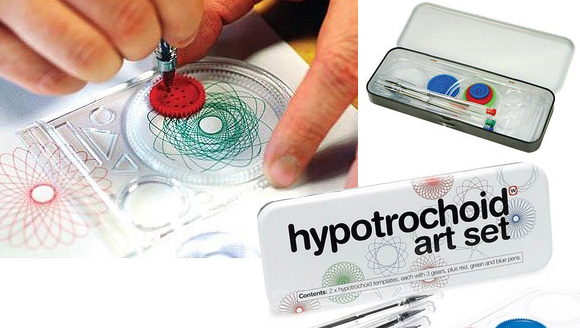 hypotrochoid drawing art set by worldwide co