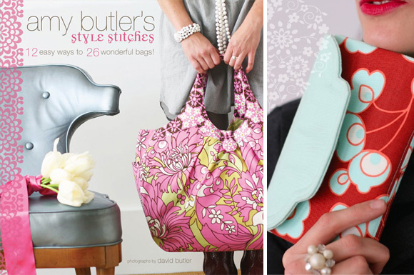amy butler's style stitches :: sewing book for handbags, purses and bags