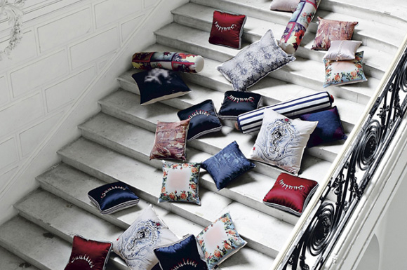 cushions from jean-paul gaultier for roche bobois