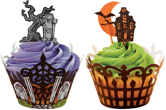 wilton halloween cupcake wrappers and pics