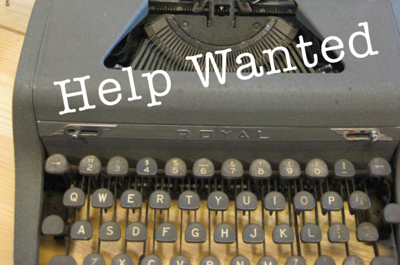 writer help wanted