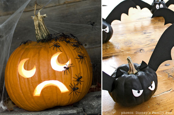 not too spooky carved pumpkin ideas