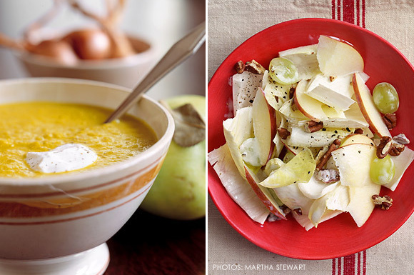 Apple Recipes :: soups and salads