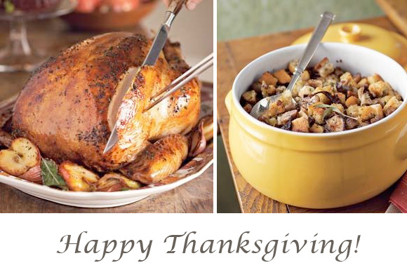 happy thanksgiving :: cider-brined roasted turkey