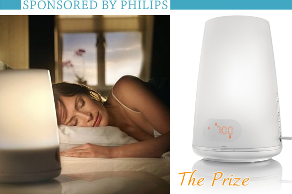 philips wake-up light contest prize