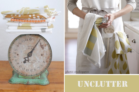 unclutter your home
