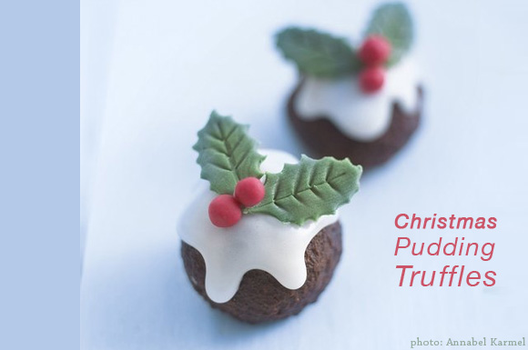 Christmas pudding truffles by annabel karmel