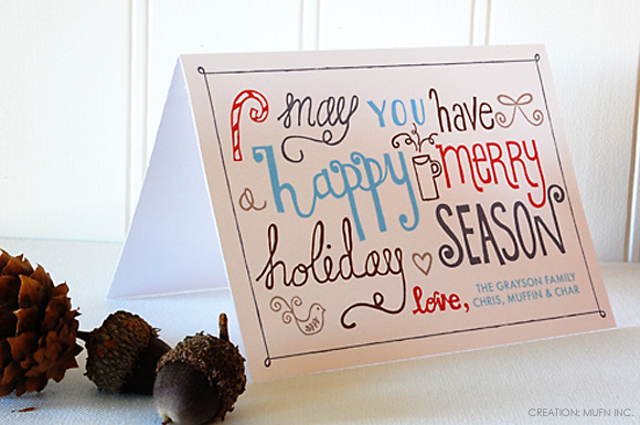 Print your own Holiday cards