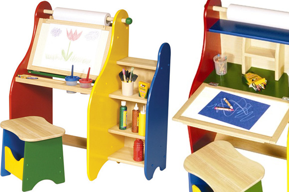 art activity table for young kids