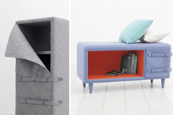 belt felt cabinet and the cham bench by kamkam