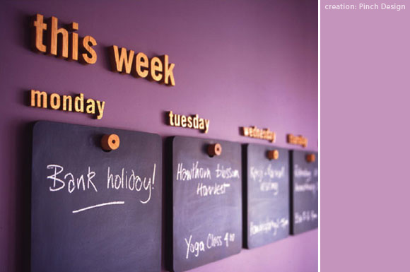 diy weekly calendar by pinch design